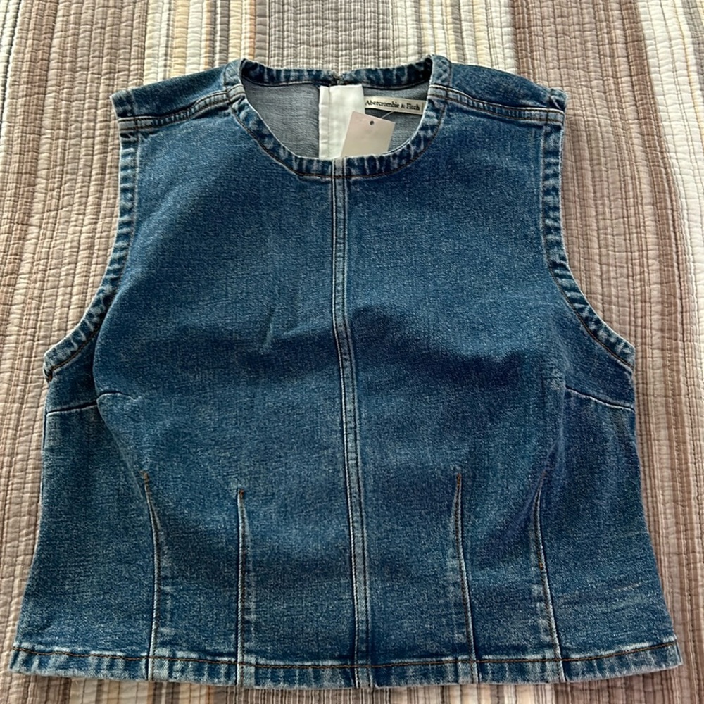 Denim top